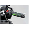 POIGNEES DAYTONA LINE VERTES 22MM
