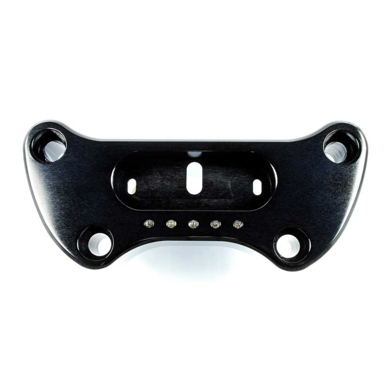 PONTET HARLEY DAVIDSON 1 POUCE NOIR AVEC VOYANT