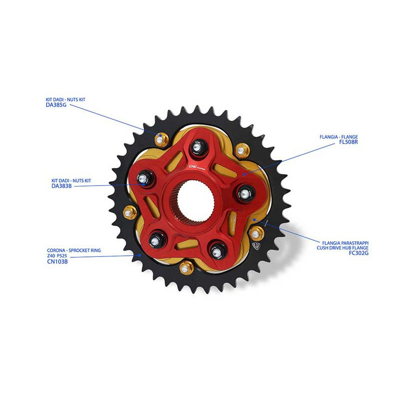 PORTE COURONNE CNC RACING MV AGUSTA
