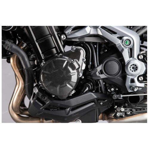 PROTECTION ALTERNATEUR CARBONE BRILLANT LIGHTECH KAWASAKI