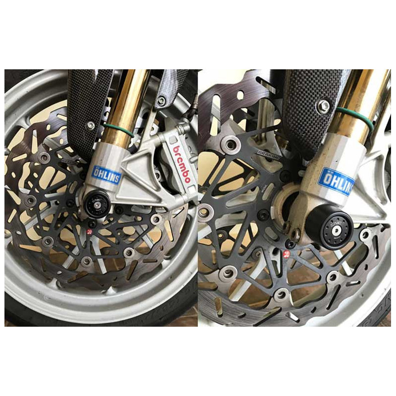 PROTECTION AXE DE ROUE AVANT CNC RACING DUCATI