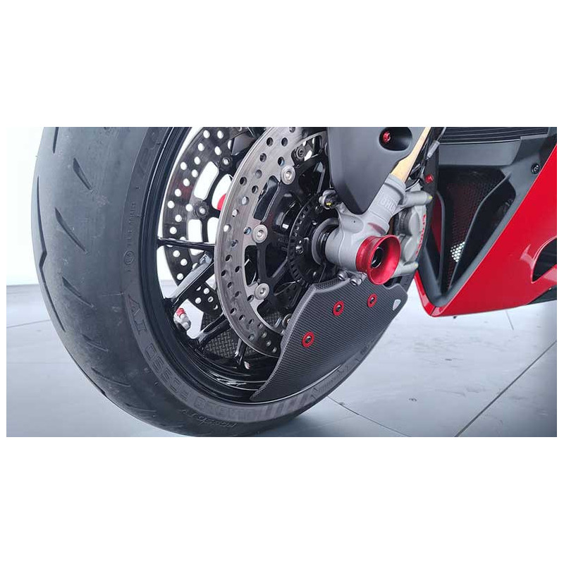 PROTECTION AXE DE ROUE AVANT CNC RACING DUCATI PANIGALE V2 / STREETFIGHTER V2 /