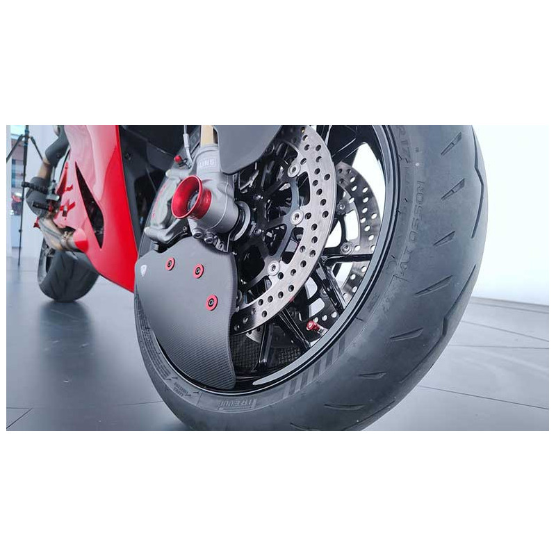 PROTECTION AXE DE ROUE AVANT CNC RACING DUCATI PANIGALE V2 / STREETFIGHTER V2 /