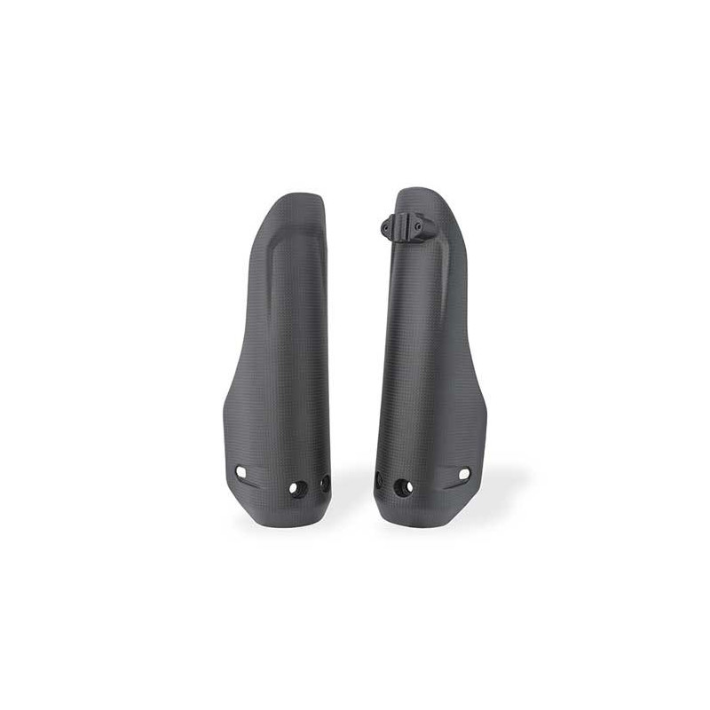 PROTECTION BAS DE FOURCHE CARBONE MAT CNC RACING Ducati Hypermotard 698 Mono