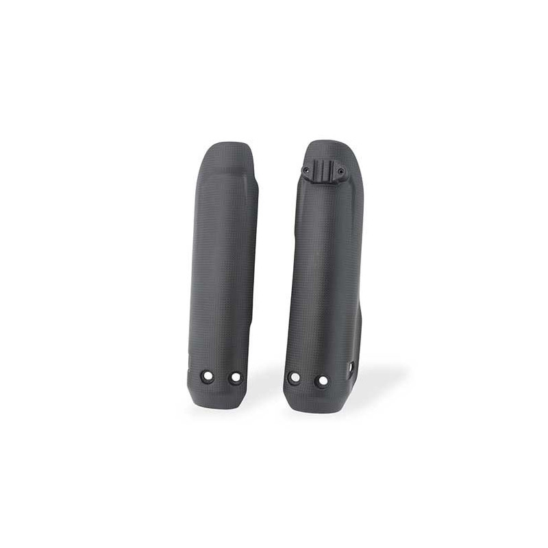 PROTECTION BAS DE FOURCHE CARBONE MAT CNC RACING Ducati Hypermotard 698 Mono