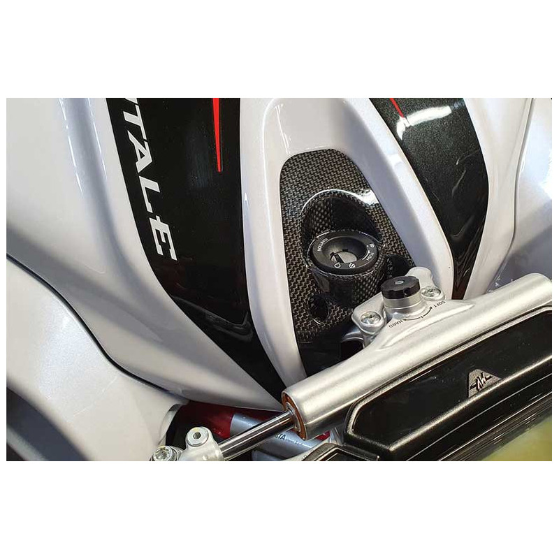 PROTECTION CARBONE NEIMAN MV AGUSTA CARBONE BRILLANT