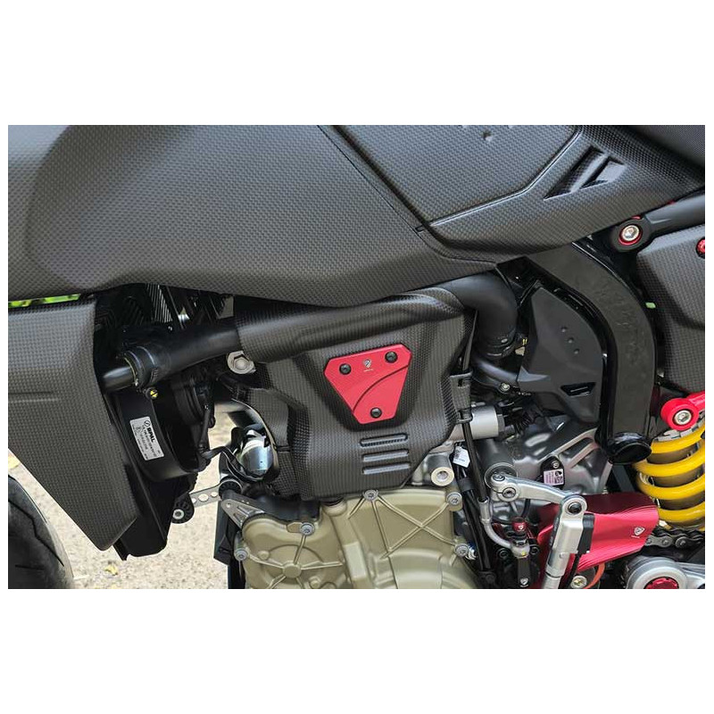 PROTECTION COUVRE CARTER GAUCHE CNC RACING DUCATI