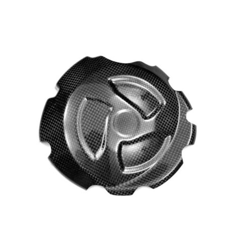 Protection de carter d'embrayage carbone ( montage Silicone )