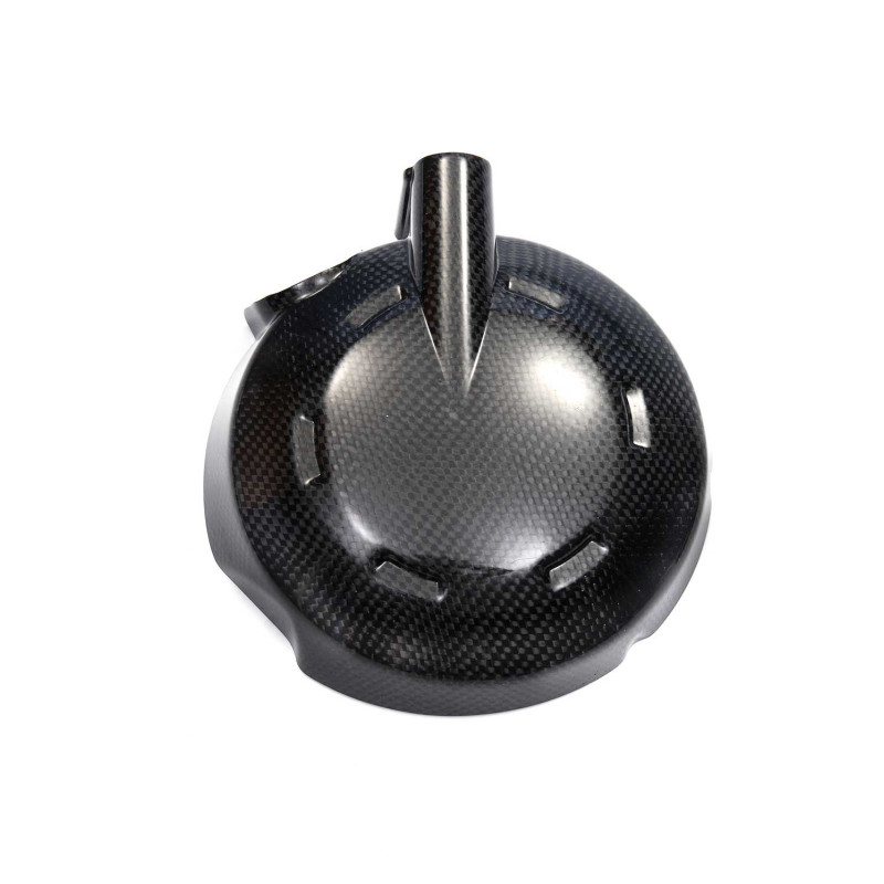 Protection de carter d'embrayage carbone ( montage Silicone )
