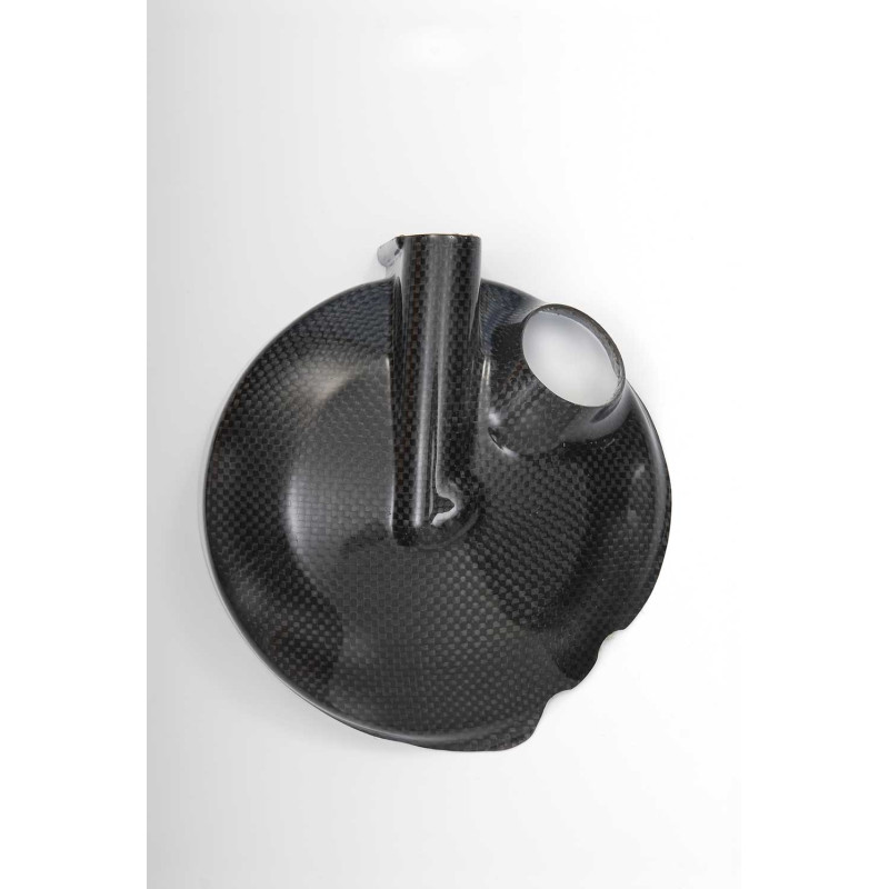Protection de carter d'embrayage carbone ( montage Silicone )