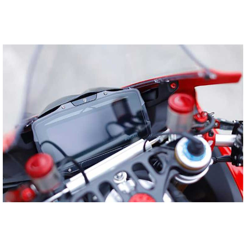 PROTECTION DE TABLEAU DE BORD ALUMINIUM CNC RACING DUCATI PANIGALE V4