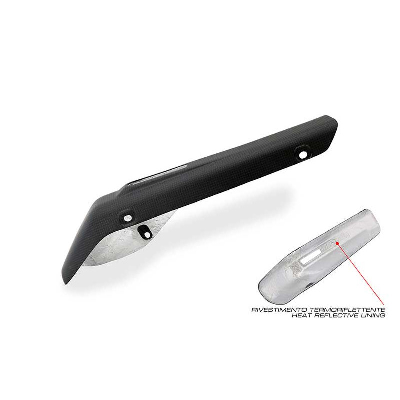 PROTECTION ECHAPPEMENT AKRAPOVIC CARBONE MULTISTRADA V4