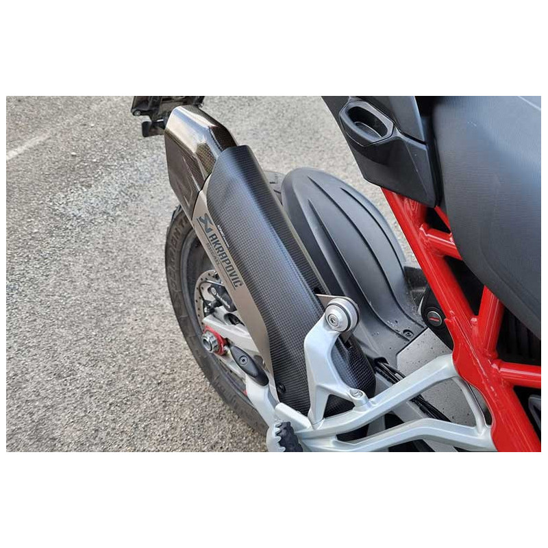 PROTECTION ECHAPPEMENT AKRAPOVIC CARBONE MULTISTRADA V4