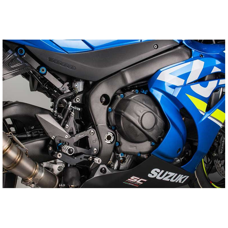 PROTECTION EMBRAYAGE CARBONE LIGHTECH SUZUKI