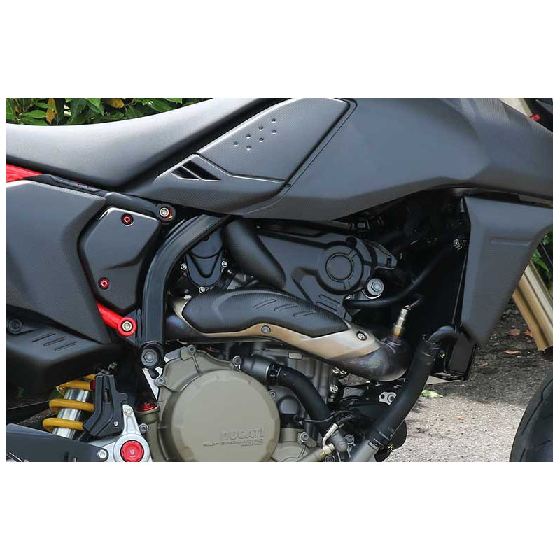 PROTECTION MOTEUR DROITE CARBONE MAT CNC RACING Ducati Hypermotard 698 Mono