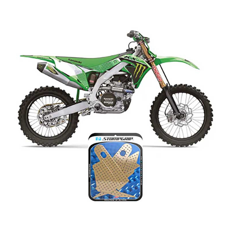 Grips De Reservoir Stompgrip Kawasaki Kx 250 / F
