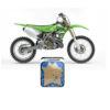 Grips De Reservoir Stompgrip Kawasaki Kx 125