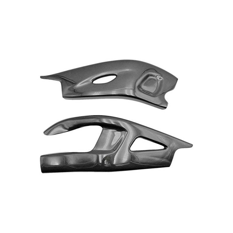 PROTECTIONS BRAS OSCILLANT CARBONE BRILLANT LIGHTECH HONDA