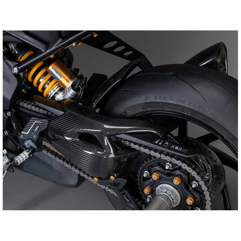 PROTECTIONS BRAS OSCILLANT CARBONE BRILLANT LIGHTECH TRIUMPH