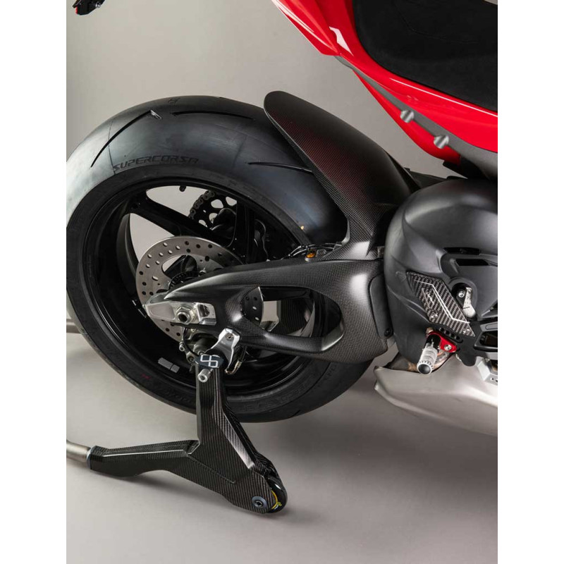 PROTECTIONS BRAS OSCILLANT CARBONE MAT LIGHTECH DUCATI