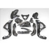 Protections bras oscillant carbone ( montage silicone )