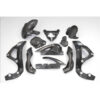 Protections bras oscillant carbone ( montage silicone )