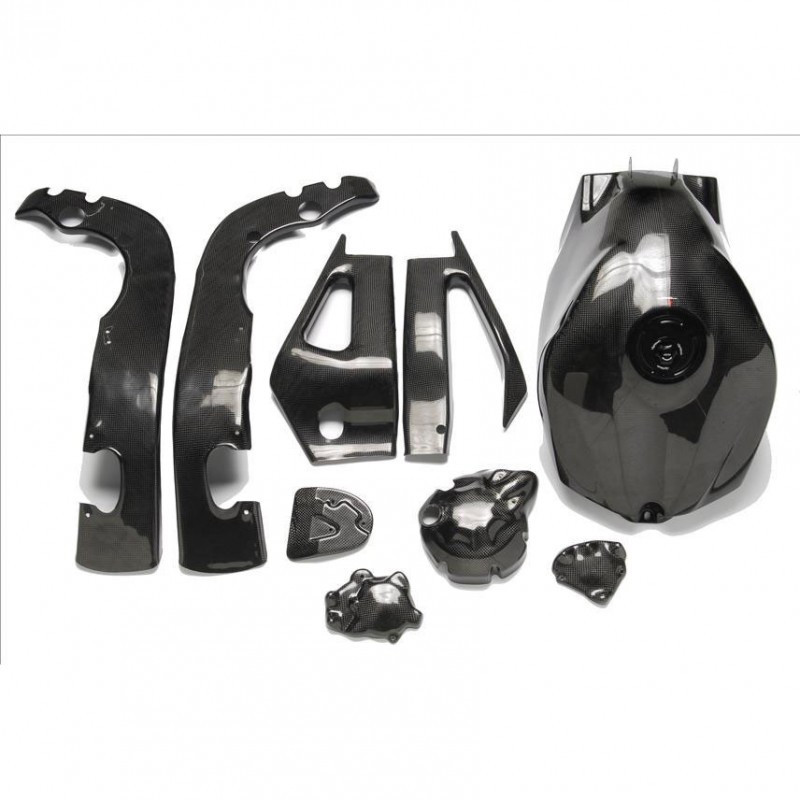 Protections bras oscillant carbone ( montage silicone )