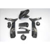 Protections bras oscillant carbone  ( montage silicone )