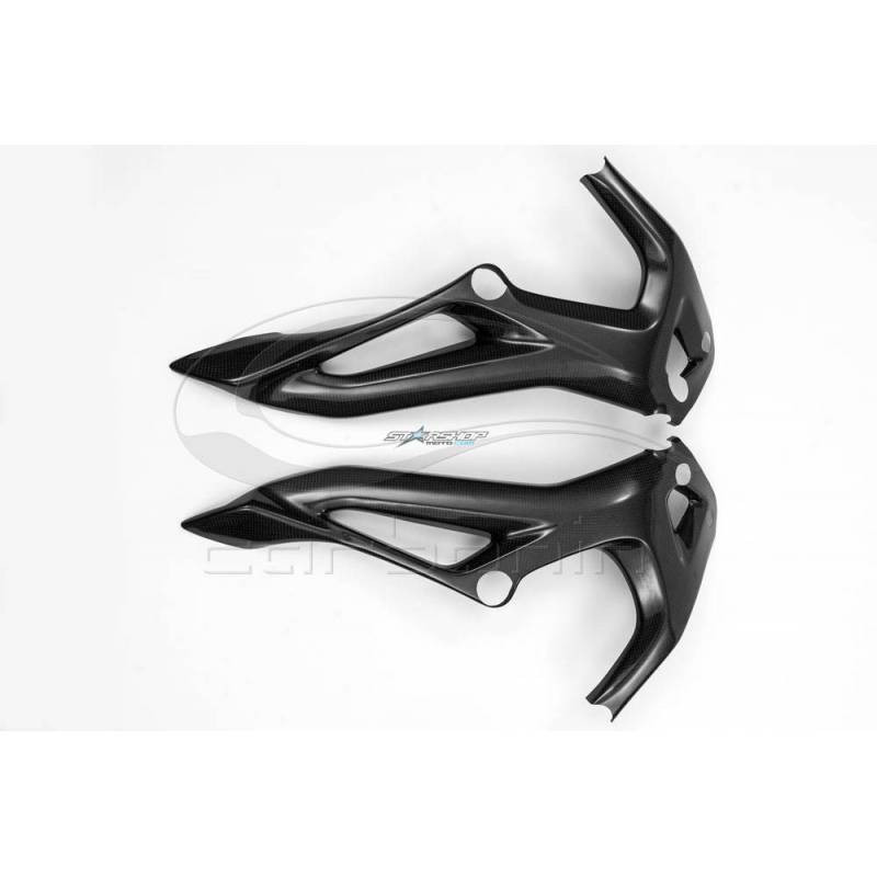 Protections cadre carbone ( montage silicone )