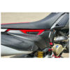 PROTECTIONS LATERALES POSTERIEURES CADRE CARBONE MAT CNC RACING Ducati Hypermota