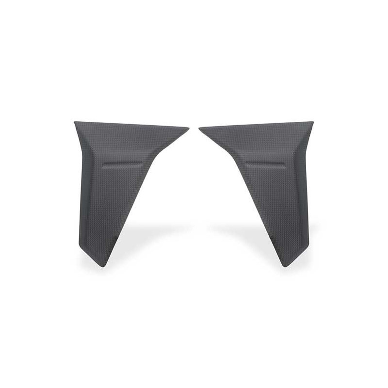 PROTECTIONS LATERALES RADIATEUR EAU CARBONE MAT CNC RACING Ducati Hypermotard 69