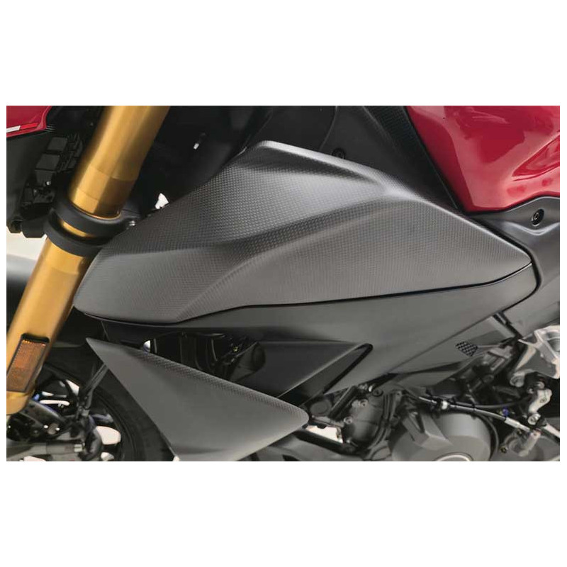 PROTECTIONS RESERVOIR LATERALES CARBONE CNC RACING STREETFIGHTER V2 2025