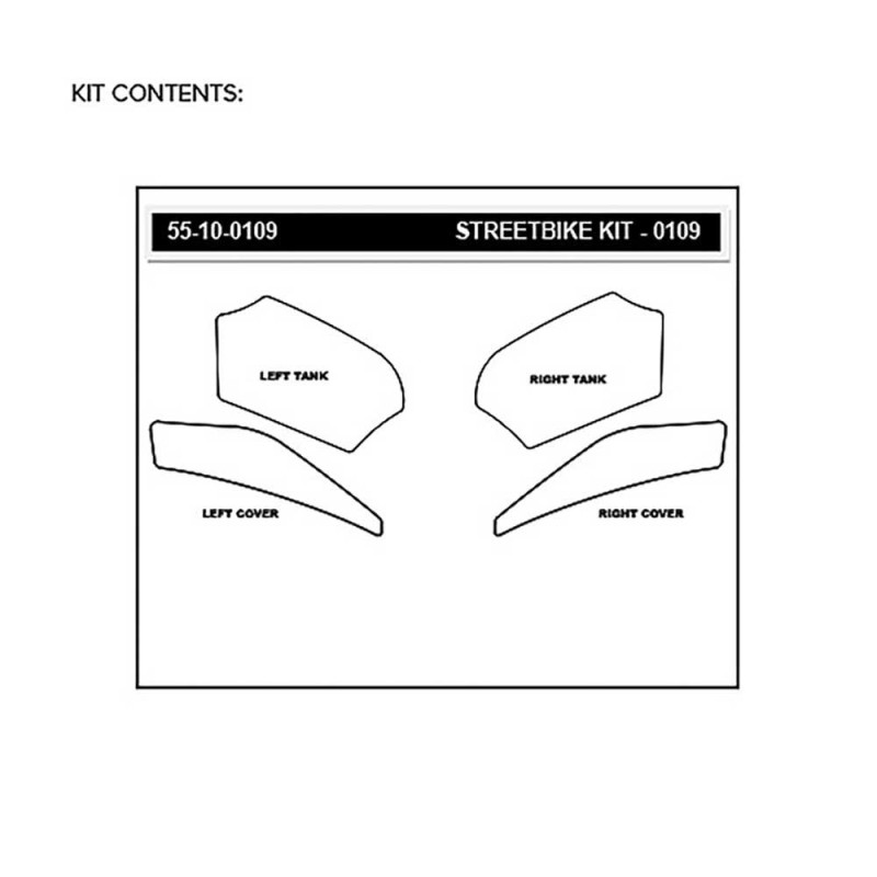 Grips De Reservoir Stompgrip Kawasaki Versys 650