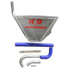 Radiateur d'eau additionnel incurvé + Kit YZF R1 09 à 14 Radiateur d'eau additionnel incurvé + Kit YZF R1 09 à 14