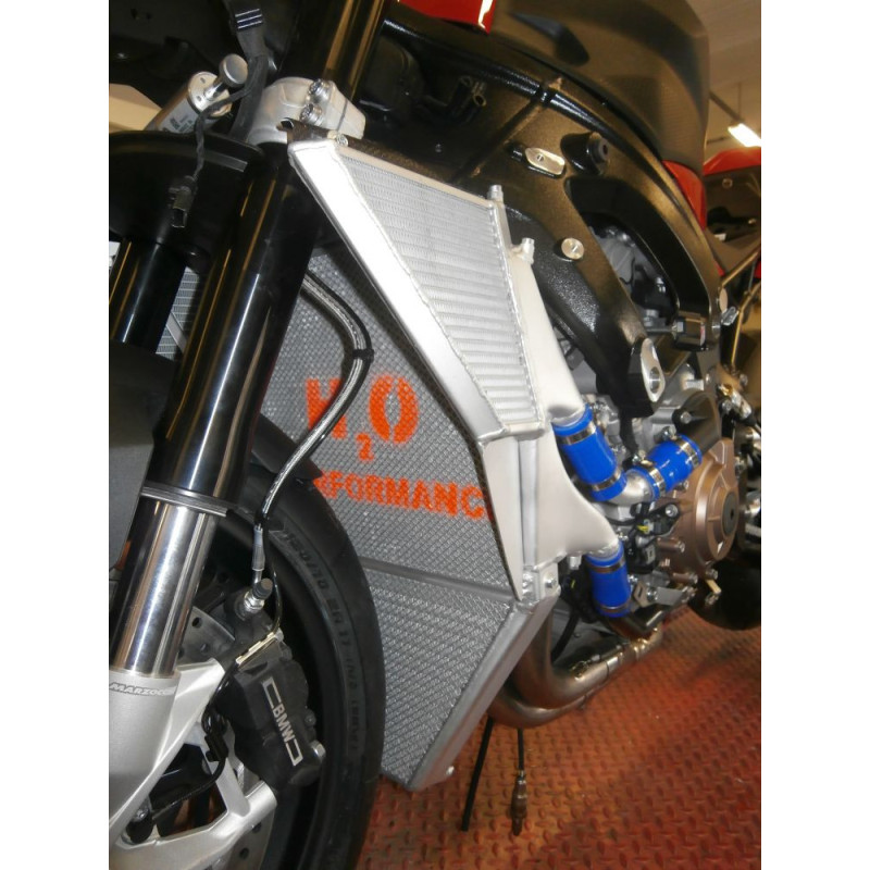Radiateur d'eau et huile majoré EVO + KIT S 1000 RR Radiateur d'eau et huile majoré EVO + KIT S 1000 RR