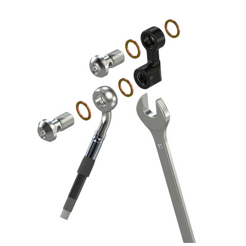 RALLONGE DE 3 CM POUR FLEXIBLE DE FREIN OU EMBRAYAGE VOIGT