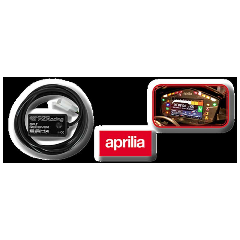 Récepteur GPS plug and play pour Aprilia RSV4 et Tuono V4 2017/18