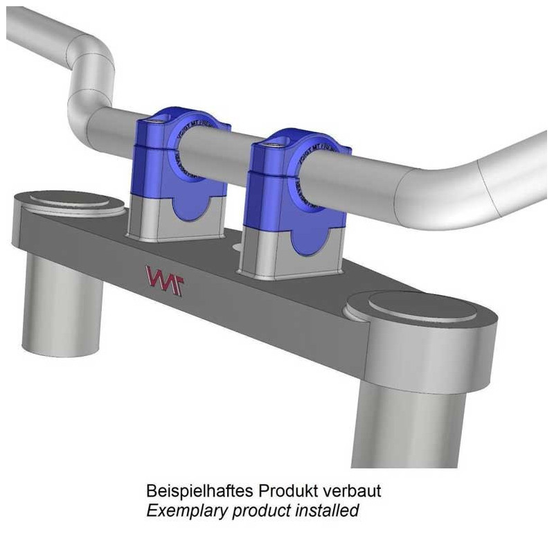 RÉHAUSSEUR DE GUIDON 20 MM  ENTRETOISE 2M
