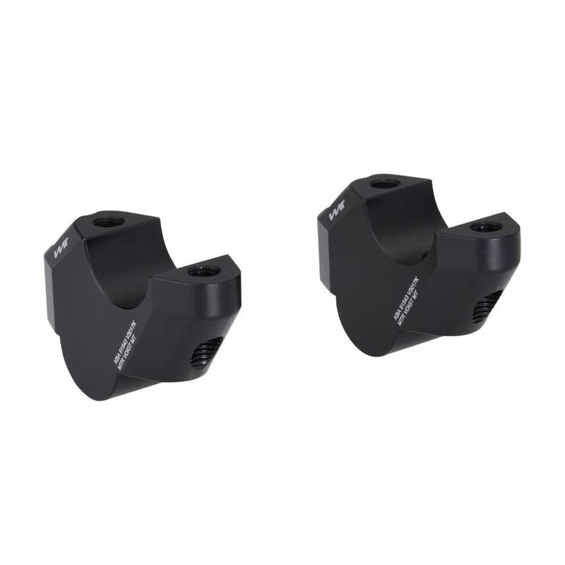 RÉHAUSSEUR DE GUIDON 30 MM AVEC DÉPORT 17 MM