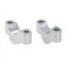 REHAUSSEUR DE GUIDON VOIGT | +25 MM TRIUMPH SILVER