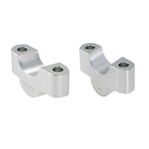 REHAUSSEUR DE GUIDON VOIGT | +25 MM TRIUMPH SILVER REHAUSSEUR DE GUIDON VOIGT | +25 MM TRIUMPH SILVER