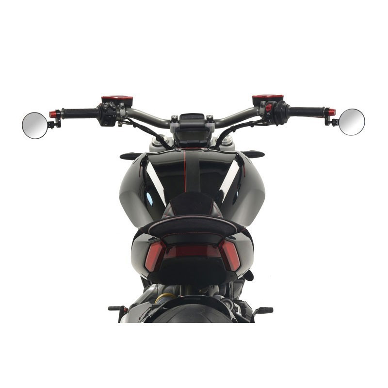 RETROVISEUR GAUCHE EMBOUT DE GUIDON CNC RACING ROCKET