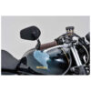 RETROVISEUR HOMOLOGUE DAYTONA 15 VF1 BRAS COURT ALUMINIUM
