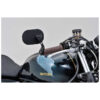 RETROVISEUR HOMOLOGUE DAYTONA 16 VF1 BRAS COURT ALUMINIUM