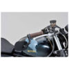 RETROVISEUR HOMOLOGUE DAYTONA 16 VF1 BRAS COURT ALUMINIUM