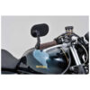 RETROVISEUR HOMOLOGUE DAYTONA 16 VF1 BRAS COURT ALUMINIUM
