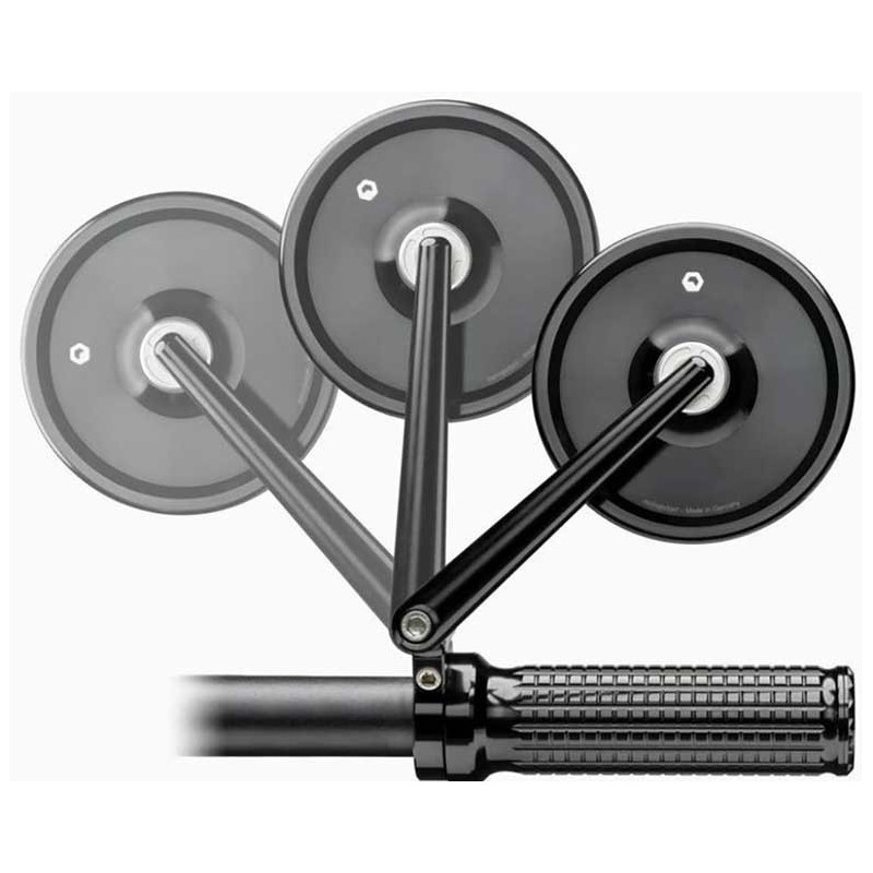 RETROVISEUR MOTOGADGET MO.VIEW CLASSIC 110 EMBOUT DE GUIDON 25.4 MM - 1 POUCE