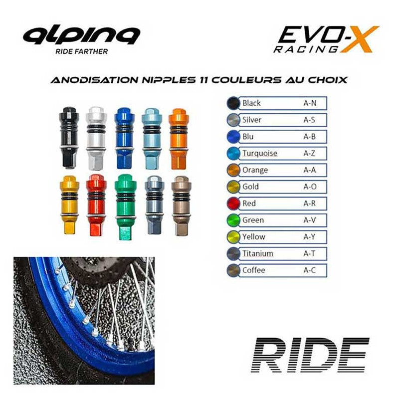 ROUE AR SUPERMOTARD TUBELESS 5 X 17 PACK RIDE