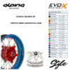 ROUE AV SUPERMOTARD A RAYONS TUBELESS 3.5 X 17 PACK STYLE