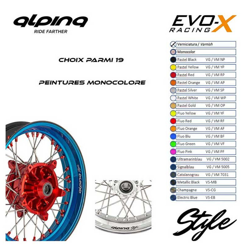 ROUE AV TUBELESS 2.15x21 PACK STYLE